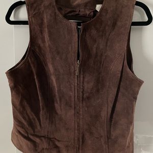 Vintage Suede Vest